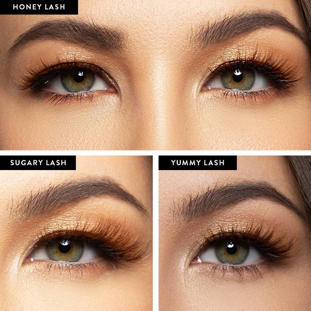MoxieLash Silk Honey Faux Lash Kit with Tweezers and Eyeliner NEW - Picture 2 of 8